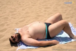 Gutgrowing - Office piggy being fed cake and ice cream Circa 2016