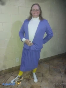 Jenniferpieclown - Blue and Pink summer dress with popcorn balls for part 2