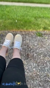 Comefollowsarah - See how tiny yourfeetsweetie is under my massive ass