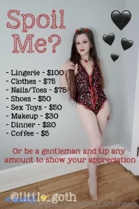 Littlegothinheels - Have you seen my newest vid yet Check your DMs