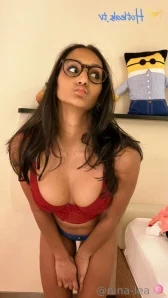 Nina-lea - oops top is too loose Follow emmabff if youd give her a