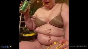 Myfatblondegf - Gluttony at its finest