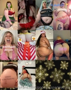Goddesssparklesfree - ULTIMATE JUICY ASS N FAT PUSSY JIGGLES SPREADS