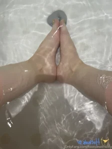 Footsiewithkitty - Having some footsie fun in my hotel room Wish there