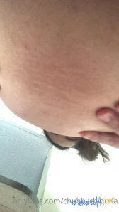 Chubbychiquita - trying out a new dildo a new position it felt so good