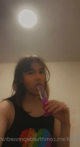 Thatdepressedrat - Wanna see my first experience with my new 9in dildo