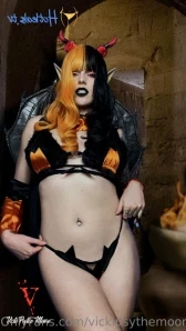 Vickipsythemoorefree - The Necklace amp Outfit Goth transformation