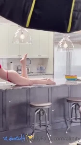 Alinity - Pink see thru lingerie sending out a ppv where I m turned