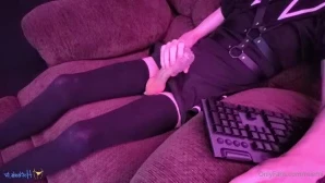 Reiemi - soaking my toy in my cum and making it drip drip drip part 50