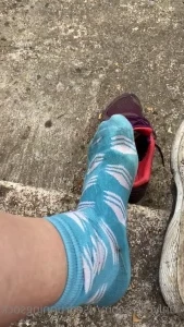 Usedrunningsock - Sunday running in the warm part 2 