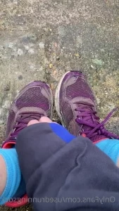 Usedrunningsock - Sweaty today or just rain soaked Def dirty Buy the part 2