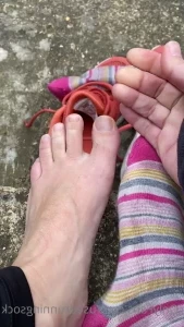 Usedrunningsock - Easter Sunday run part 2