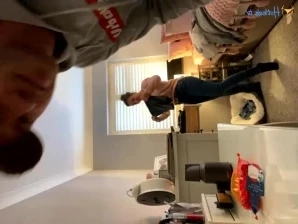 Dannydxxx - FORESKIN FOCUS Quick Stroke in a Back Room I LOVE a Risky
