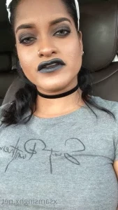 Xsamsinghx - My first blowjob video of 2024 Let the little goth girl