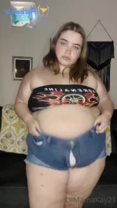 Lilmamakay12 - 10 min ChugNBurp with belly play I love soda so much it