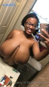 Idreamofebony - Hi guys Are my titties BIGGER LMK