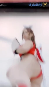 Uyuy2907 - I tried on some costumes for HD sets this month Can you