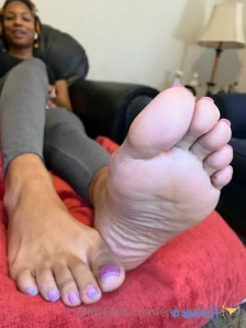 Enjoyyourfetish - flexcimimi Morning Foot Rub Turned Dry Jerk Foot Job Part 2