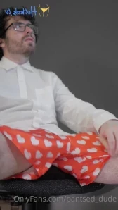 Pantsed_dude - New hands free cumming vid Another one where I actually 
