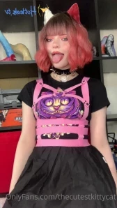 Thecutestkittycat - PVC bodysuit spank spank and ahegao