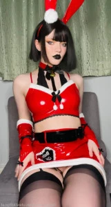 Thecutestkittycat - Not so innocent latex little red riding hood This