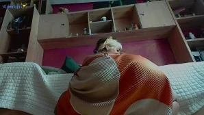 Thefartworld - The Amazingly Hot Laura Is Back Farting While Stripping