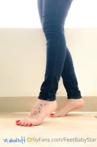 Feetbabystar - Rojo Divino