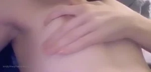 Spxrklybrat - would u cum all over my pretty titties hehe lt 3