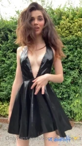 Xoprincesspetra - Who said you can t wear latex as a coverup to the
