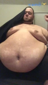 Davyclink - Watch as I let my belly get fucked by this chasers fat