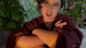 Mayapetite - how perfect do my tits look covered in cum