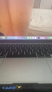 Flatchested - I am going to put a naughty couple of videos on my way