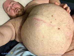 Gainerbull - The greedy ex-jock was shocked to see the size his gut