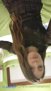 Taliamint - Do you want to see more vids of me in transparent bikinis 