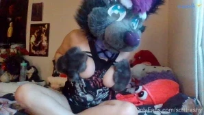 Softtrashy - Bark too much and youll get throat fucked pup short clip