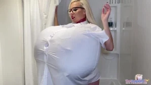 Thebustysasha - Something special is coming Magic Spray inflates my