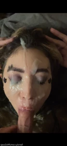 Mssoap - I take the world s biggest cum facials Sooo much cum as
