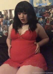 Vampyfeedee - My belly looks so big So squishy Clearly I ve been