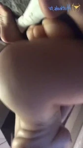 Spankdani - I love being outside naked Best way to tan and swim You