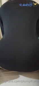 Plumpfruitybooty - Blue top black lingerie Set Part 1 2