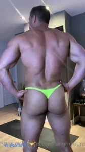 Sammybuns - Post workout booty pumps Gnight all