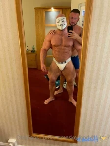 Themaskedbodybuilder - Who s volunteering to lick this up It s in your