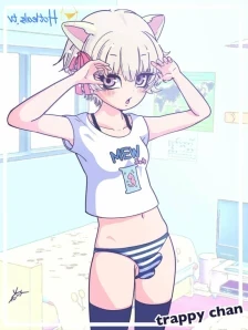 Trappy-chan - senpai wym you wanna watch me do it gt ω lt ur such a