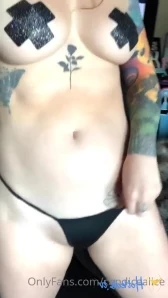 Candicealice - Purple panties - a photo series