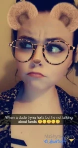 Msshynie - A Dr nk ain t shit lol 