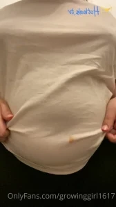 Growinggirl1617 - About 8 months difference in my red bikini