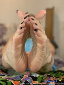 Sweetesthangsfeet - First time my feet were tied up like this Love it