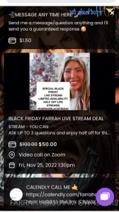 Farrahabraham - what turns you on the MOST