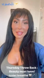 Farrahabraham - TIP IN 15 TO SEE MY FARRAHFAVORITE BBC BLOWJOB