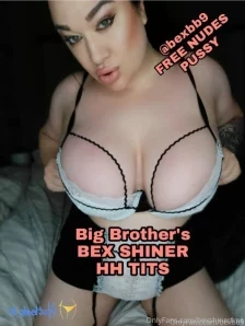 Bexshinervip - Have a look at my pussy and giant tits